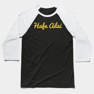 Hafa Adai Baseball T-Shirt